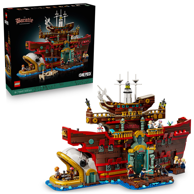 Stavebnice LEGO® ONE PIECE 75640 Plovoucí restaurace Baratie, 3 402 dílků