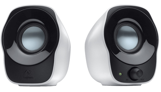 Reproduktory Logitech Z120 2.0 černé/bílé