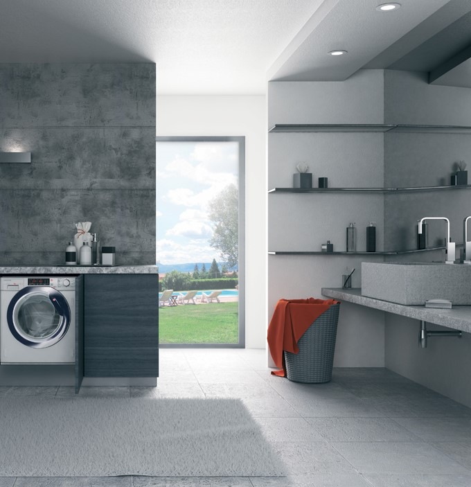 Vestavná pračka se sušičkou Hoover H-WASH 300 PRO HBDO485TAMCE/1-S bílá Vestavná pračka se sušičkou Hoover H-WASH 300 PRO HBDO485TAMCE/1-S bílá