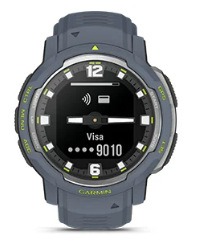 Chytré hodinky Garmin Instinct Crossover - Standard Edition modré
