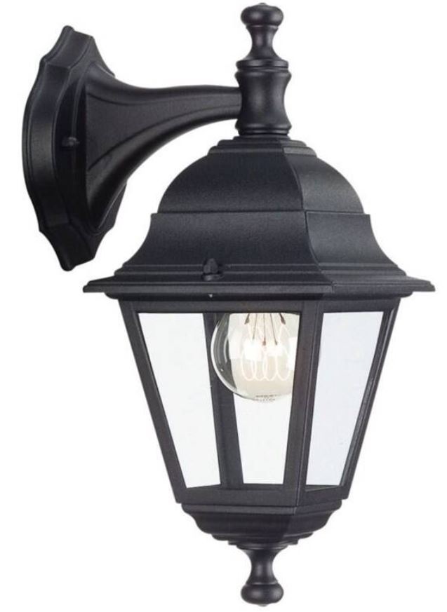 Nástěnné svítidlo Philips Lima, 1xE27 černé