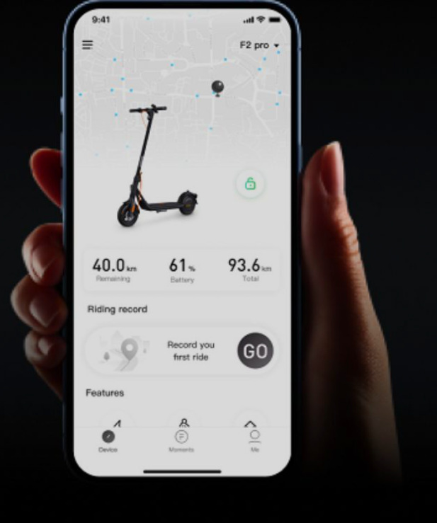 Elektrická koloběžka Segway F2 Pro E