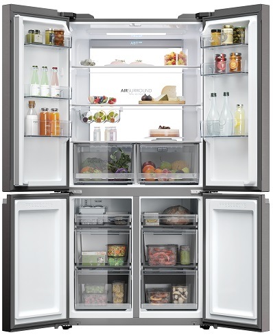 Americká lednice Haier HCR79F19CNMD nerez Americká lednice Haier HCR79F19CNMD nerez