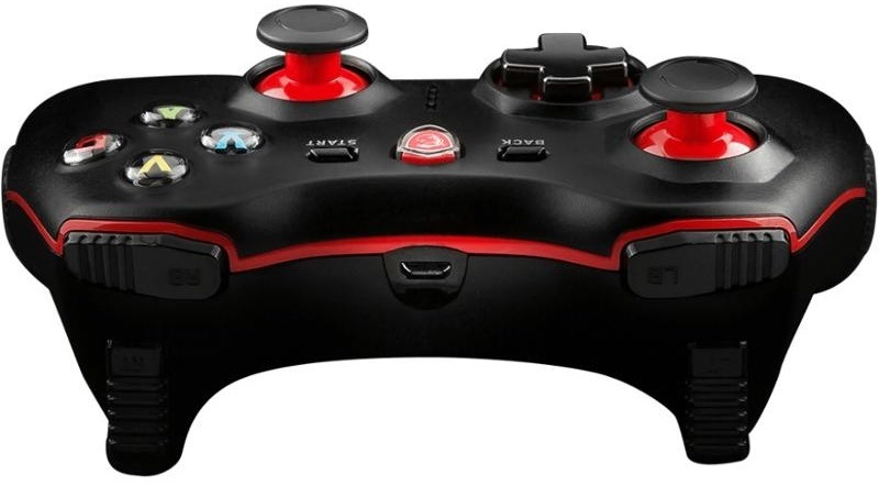 Gamepad MSI Force GC30, bezdrátový, pro PC, PS3, Android černý