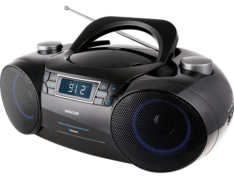 Radiopřijímač s CD Sencor SPT 4700 černý