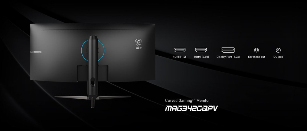 Monitor MSI Optix MAG342CQPV černý MSI Optix MAG342CQPV