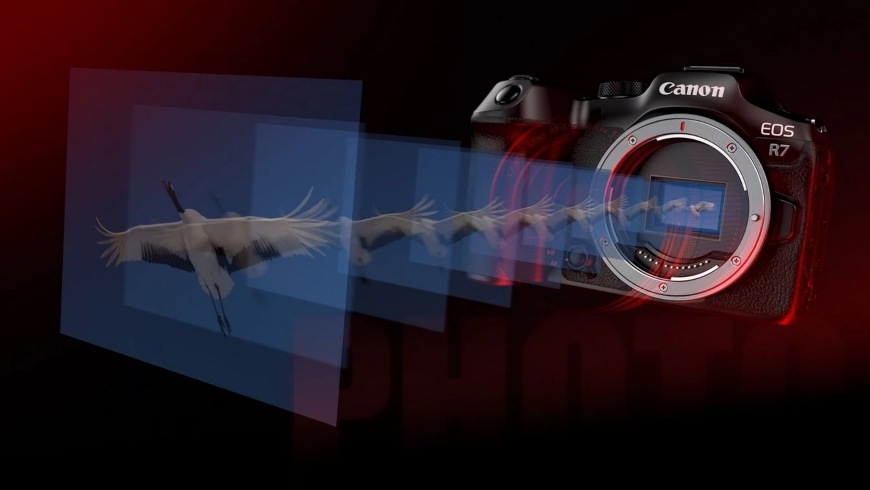 Digitální fotoaparát Canon EOS R7, tělo černý Canon EOS R7, černá