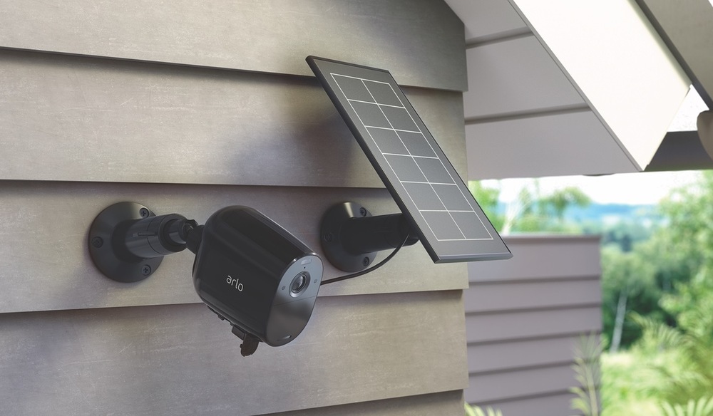 Solární panel Arlo pro kameru Arlo Ultra/Pro 3/Pro 4/Go 2/Floodlight černý Solární panel k IP kameře Arlo