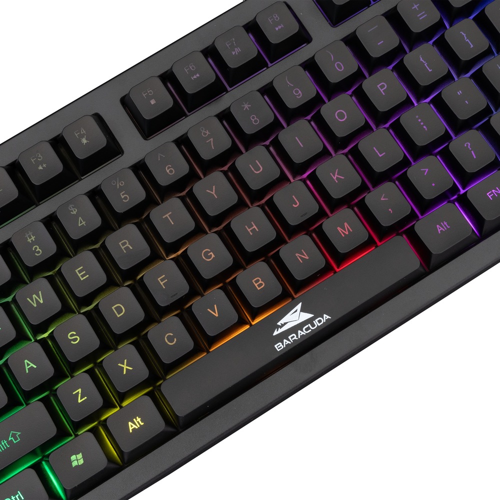 Klávesnice Baracuda KRILL, US layout černá