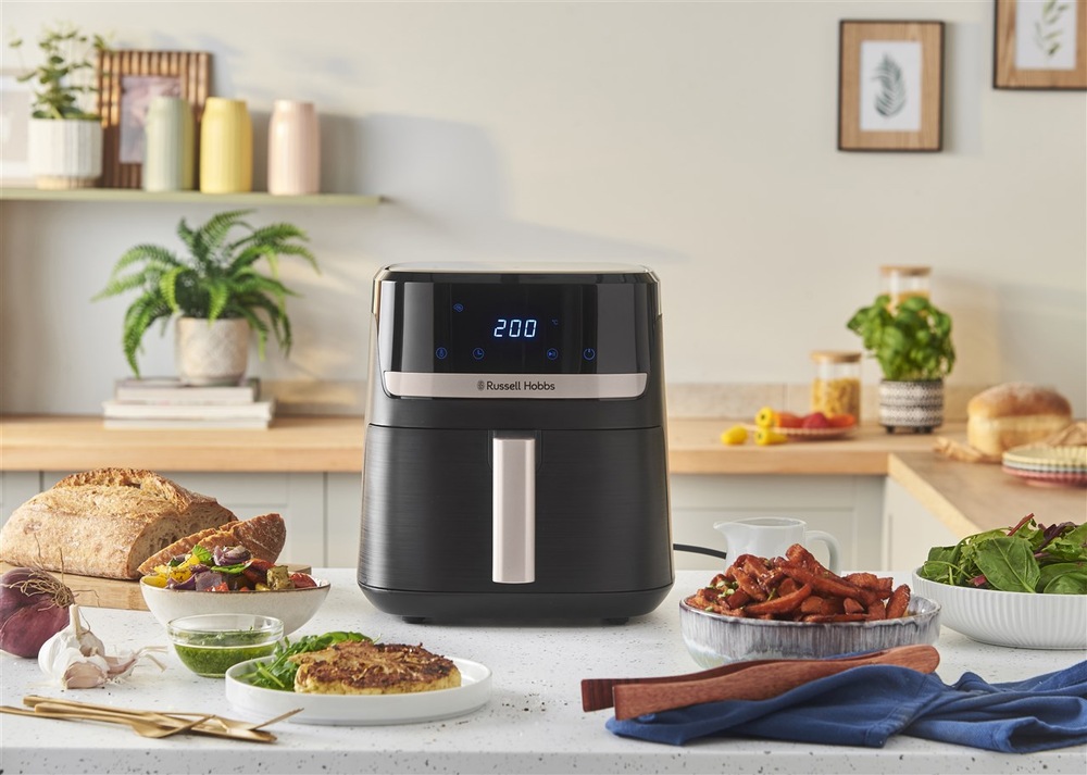 Fritéza horkovzdušná RUSSELL HOBBS Satisfry Air 27620-56, 5,5 l černá Fritéza horkovzdušná RUSSELL HOBBS Satisfry Air 27620-56, 5,5 l černá