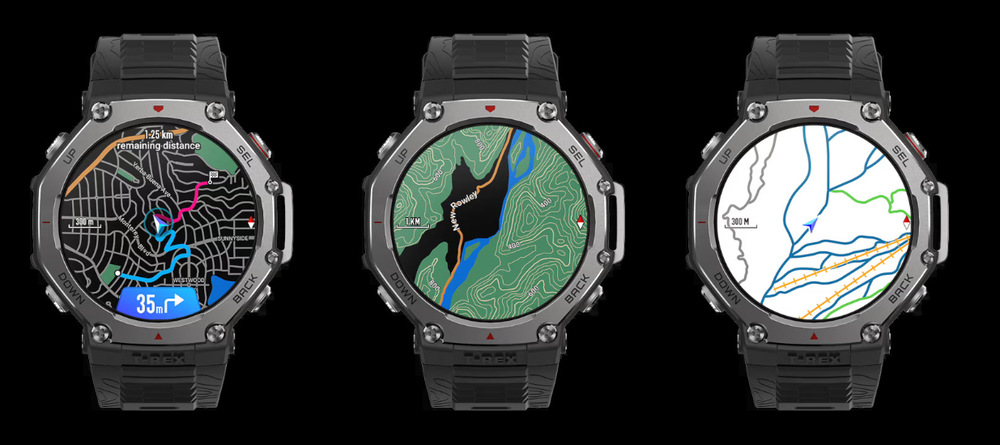Chytré hodinky Amazfit T-Rex 3 černé