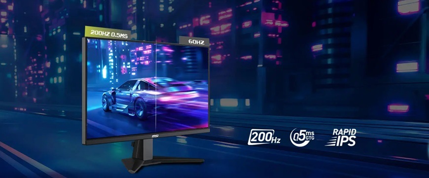 Herní monitor MSI MAG 255F E20 černý Herní monitor MSI MAG 255F E20 černý
