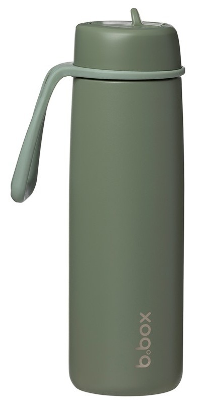 Nerezová termolahev b.box s objemem 690 ml, olivová barva