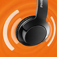 Sluchátka Philips SHB3175BK černá Jedinečné basy