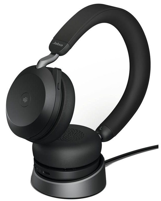 Headset Jabra Evolve2 75, USB-A, MS Stereo Stand černý