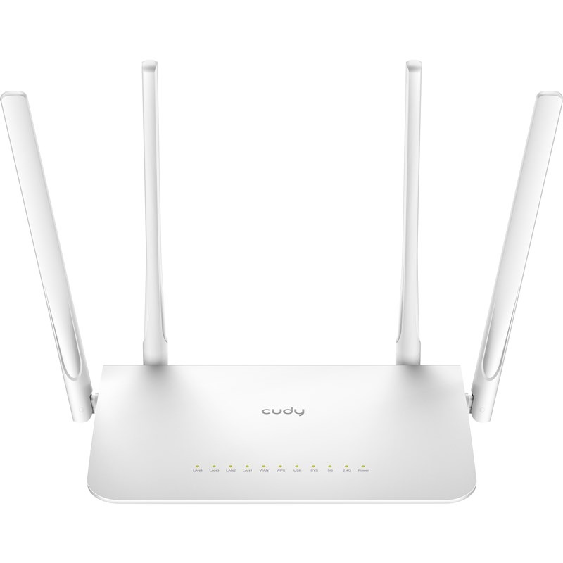 Router Cudy WR1300 AC1200 Wi-Fi Mesh Gigabit bílý