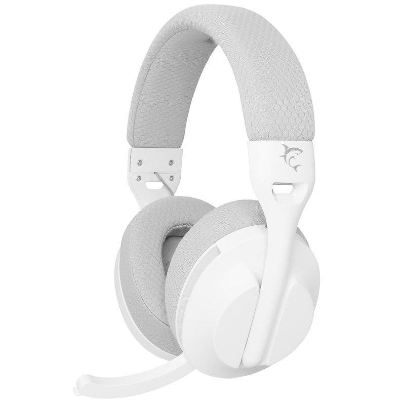 Headset White Shark FALCON pro PC, PS4/PS5, Mac bílý