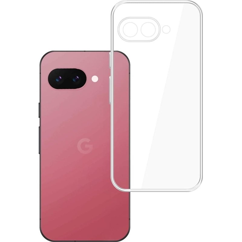Kryt na mobil 3mk Clear Case na Google Pixel 9a průhledný