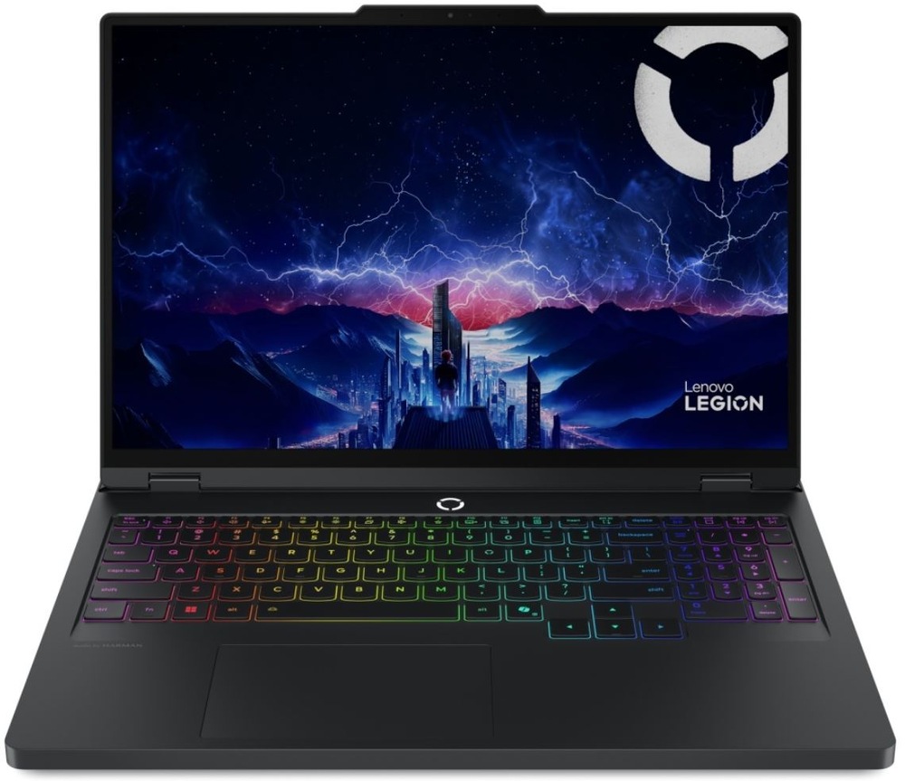 Otevřený notebook Lenovo Legion Pro 5 z přední strany
