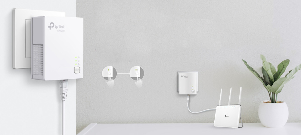 Síťový rozvod LAN po 230V TP-Link TL-PA7017KIT