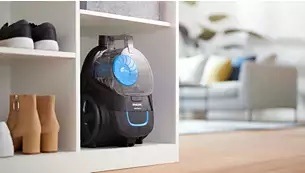 Podlahový vysavač Philips PowerPro Compact FC9330/09 červený/modrý Podlahový vysavač Philips PowerPro Compact FC9330/09 červený/modrý