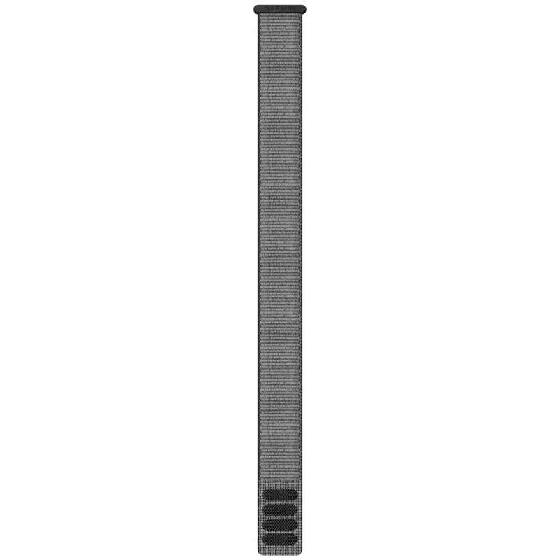 Řemínek Garmin UltraFit (22 mm), nylonový, na suchý zip šedý