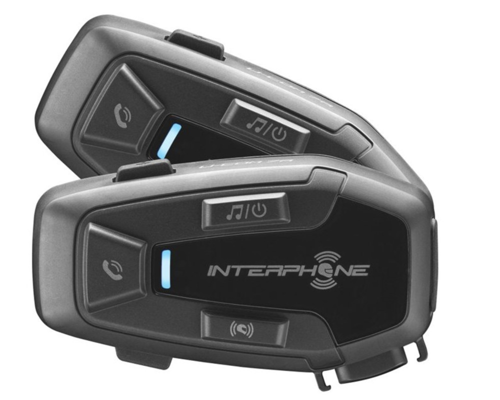Handsfree Interphone U-COM7R pro uzavřené a otevřené přilby Twin Pack černé Handsfree Interphone U-COM7R pro uzavřené a otevřené přilby Twin Pack černé