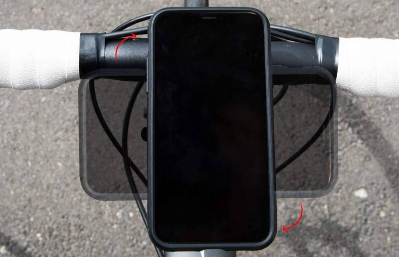 Držák na mobil Spigen Gearlock Stem/Handlebar Bike černý