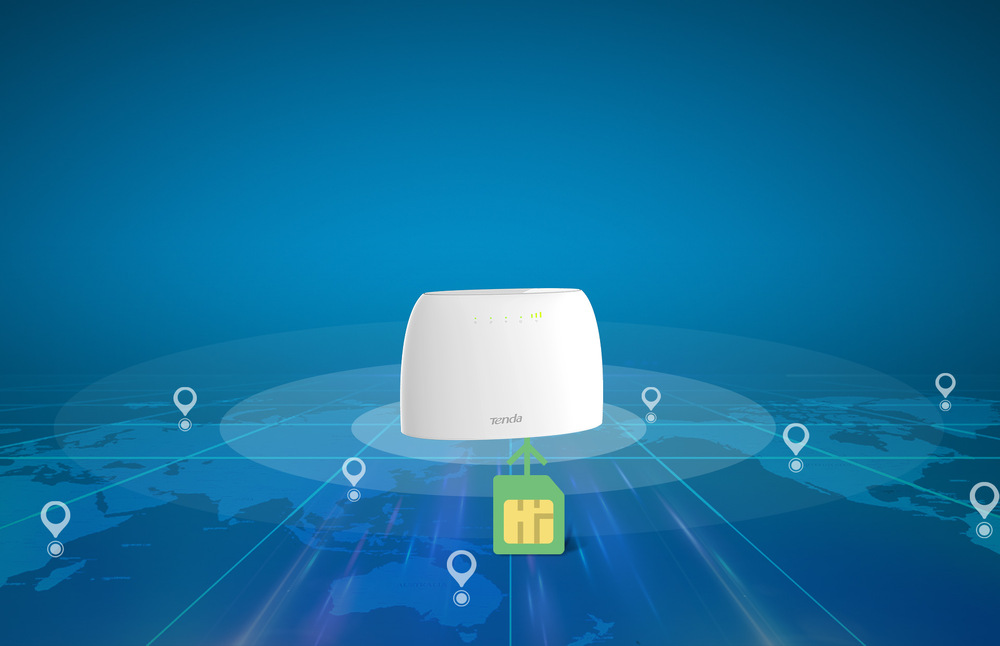 Router Tenda 4G03 N300 4G LTE + ZDARMA sledování TV na 3 měsíce Router Tenda 4G03 N300 4G LTE + ZDARMA sledování TV na 3 měsíce