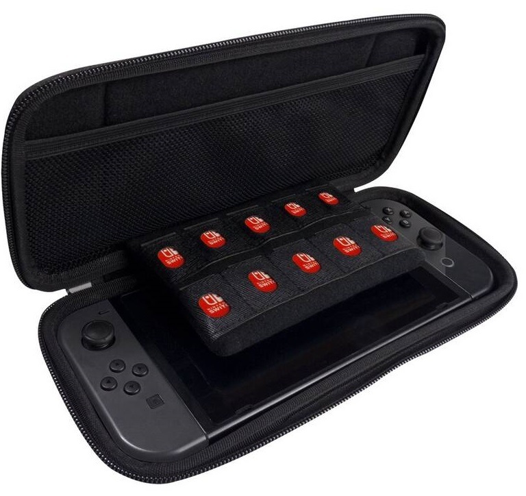 Pouzdro HORI Slim Tough Pouch pro Nintendo Switch černé