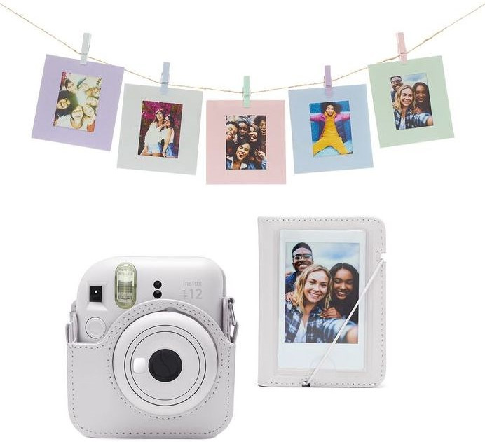 Fujifilm Instax mini 12 ACC kit, bílá