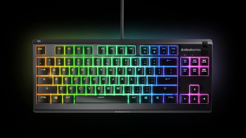 Klávesnice SteelSeries Apex 3 TKL US černá