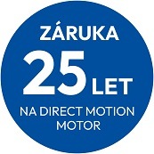 haier záruka 25 let na motor direct motion
