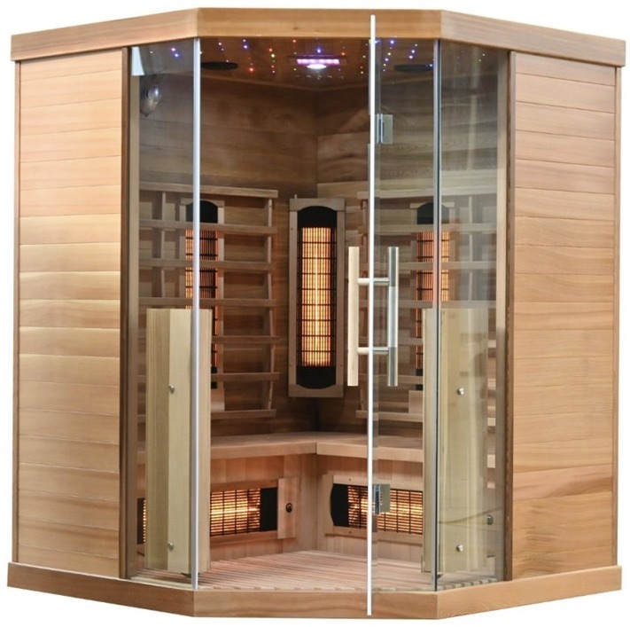 Infrasauna Belatrix Cedr Superior 3/4 Exclusive
