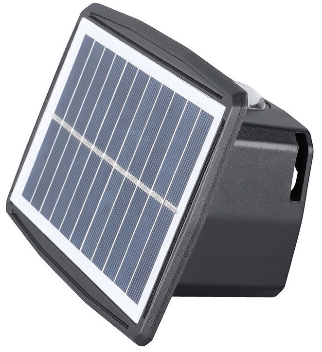 Solární svítidlo Solight s krytím IP44, šířka 15,5 cm