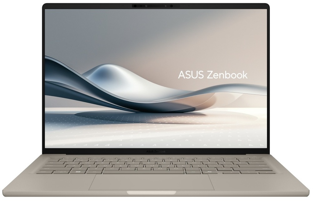 Ntb Asus Zenbook A14 Qualcomm Snapdragon-X2 Elite X2E-88-100, 14", RAM 32GB, SSD 1024 GB , Qualcomm Adreno, Microsoft Windows 11 Pro - béžový