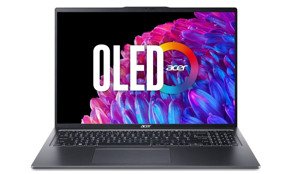 Notebook Acer Swift Go 16 (SFG16-72-598D) šedý OLED displej notebooku Acer Swift Go 16 (SFG16-72-598D)