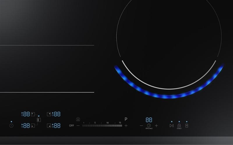 Indukční varná deska Samsung NZ64N9777GK/E1 černá Indukční varná deska Samsung NZ64N9777GK/E1 černá