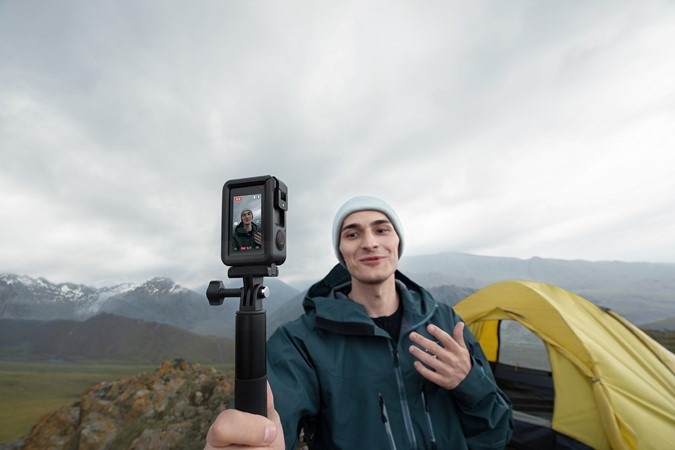 Outdoorová kamera DJI Osmo Action 3 Standard Combo šedý