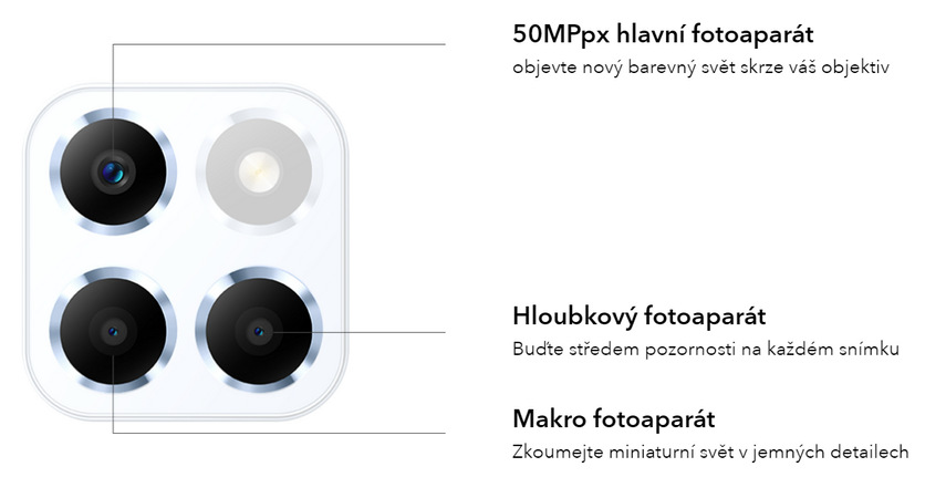 Mobilní telefon HONOR X6 4 GB / 64 GB modrý Mobilní telefon HONOR X6 4 GB / 64 GB modrý