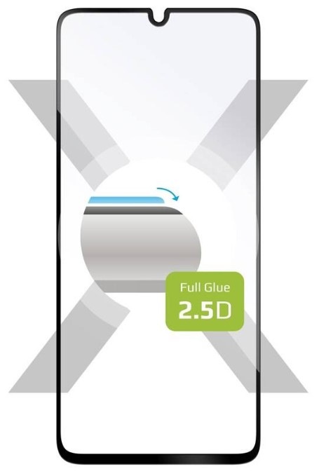 FIXED Full-Cover na Samsung Galaxy A41, černá