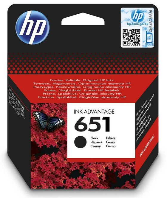  HP 651, 600 stran (C2P10AE) černá