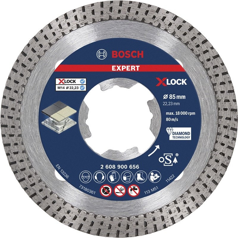 Řezný kotouč Bosch Expert s průměrem 85 mm, pro keramické materiály