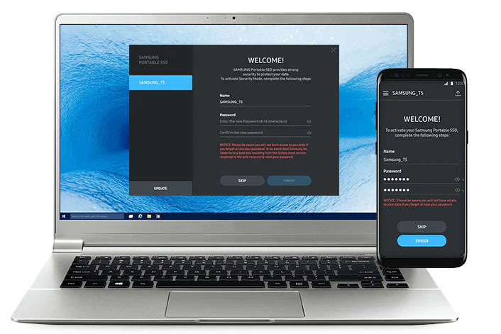 SSD externí Samsung T5, 1TB černý SSD externí Samsung T5, 1TB černý