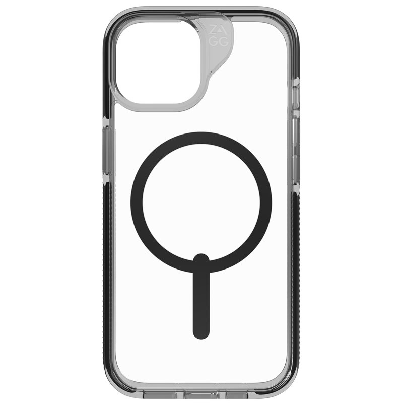 Kryt na mobil ZAGG Santa Cruz Snap na Apple iPhone 15 černý/průhledný