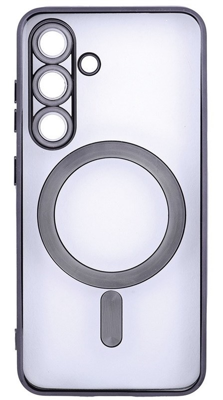 Ochranný kryt WG na Samsung Galaxy A37, průhledná a černá barva