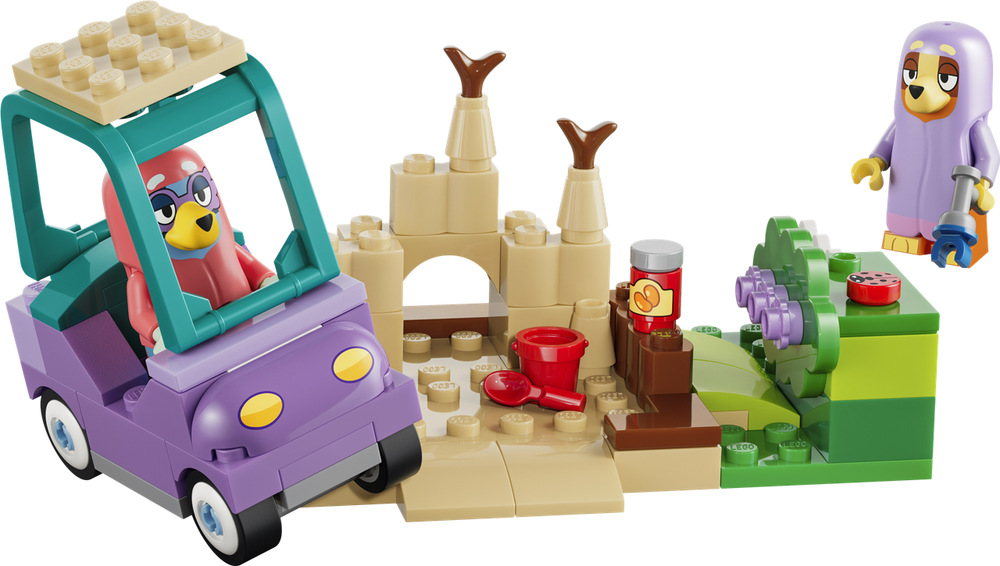 Stavebnice LEGO® Bluey 11216 Bingo, Bluey a babičky Aplikace LEGO Builder přidává interaktivní 3D návod a pomáhá dětem při stavění i následném hraní.