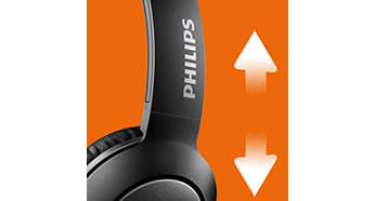 Sluchátka Philips SHB3075BK černá