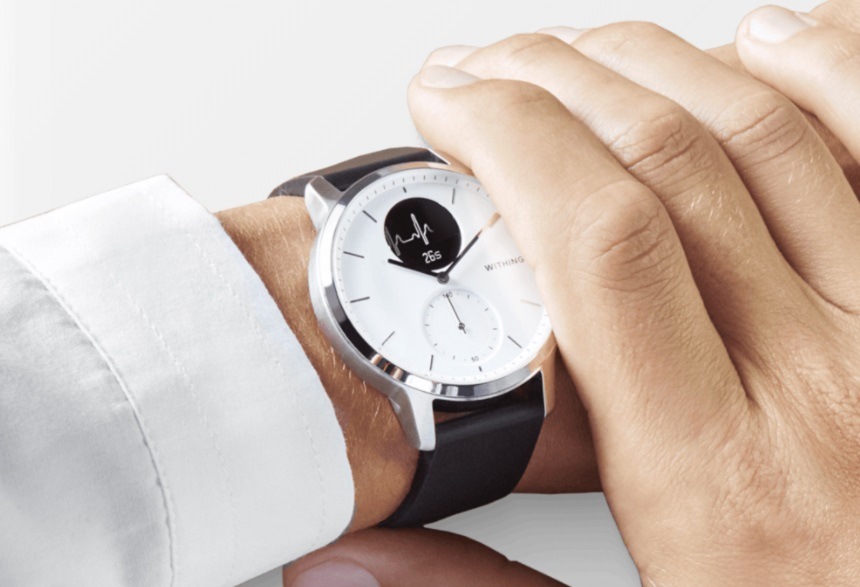 Chytré hodinky Withings Scanwatch 38 mm - Rose Gold Withings Scanwatch