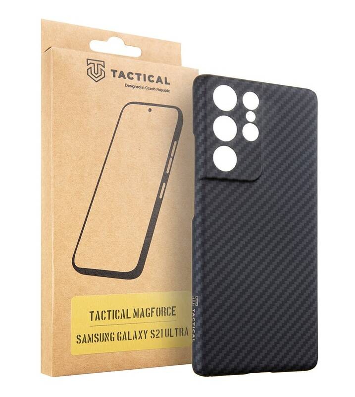 Kryt na mobil Tactical MagForce Aramid na Samsung Galaxy S21 Ultra černý Kryt na mobil Tactical MagForce Aramid na Samsung Galaxy S21 Ultra černý